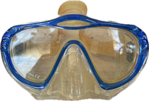 Vist Large View of Product Image Which is Used Underwater Mask Royal Blue