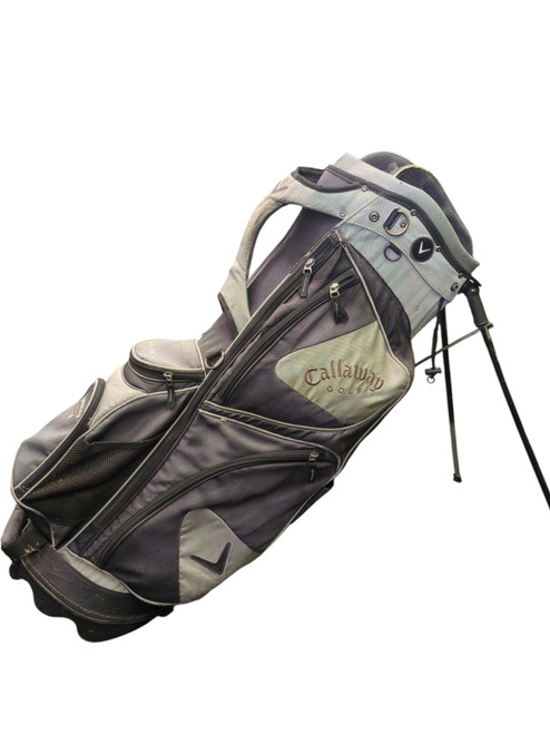 Vist Large View of Product Image Which is Used Callaway GREY/SLIVER Mens Stand Bag Grey