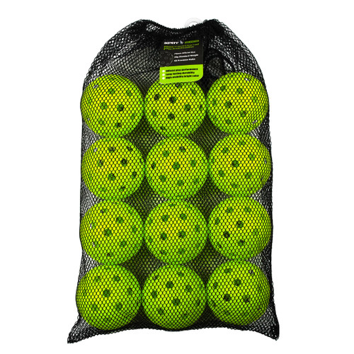 Vist Large View of Product Image Which is New RECREATIONAL PICKLEBALL GREEN 12PK