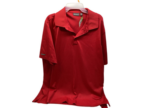 Vist Large View of Product Image Which is Used ASHWORTH RED GOLF POLO S.S. Golf Shirt M Red XL