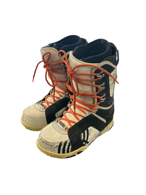 Vist Large View of Product Image Which is Used Flow Mens Snowboard Boots Black And White Senior 10