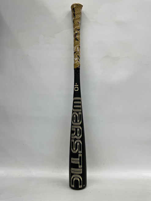 Vist Large View of Product Image Which is Used Warstic BONESABER BB/SB USSSA 2 5/8 Bat 27"