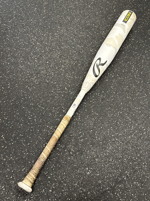 Vist Large View of Product Image Which is Used Rawlings ICON RUT5I5 BB/SB USSSA 2 3/4 Bat 32"