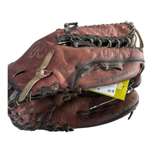 Vist Large View of Product Image Which is Used Rawlings RFT BB/SB Glove RH Throw Maroon 13 1/2"