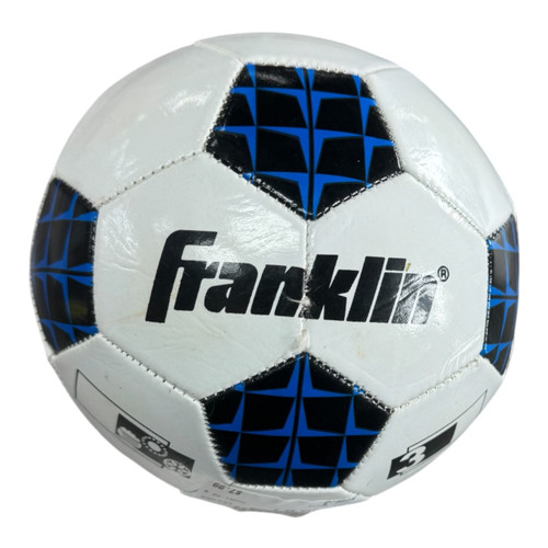 Vist Large View of Product Image Which is Used Franklin SZ 3 All Size Soccer Ball White 3