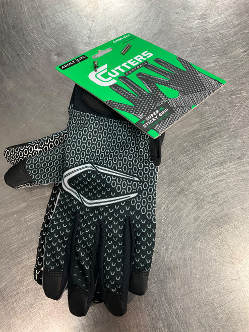 Vist Large View of Product Image Which is Used Cutters ADULT SM/MD GLOVES FB Gloves Black XL