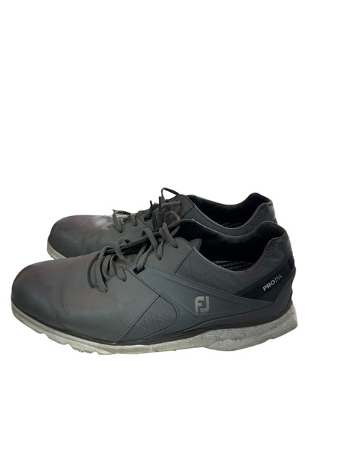 Vist Large View of Product Image Which is Used Foot Joy Mens Golf Shoes Grey Senior 10
