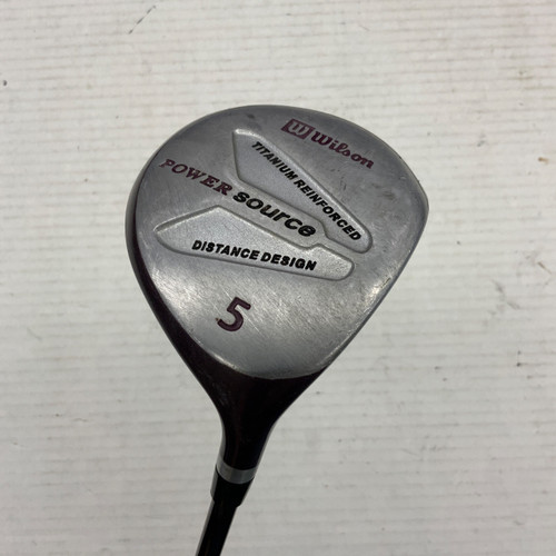 Vist Large View of Product Image Which is Used Wilson POWER SOURCE Womens Fairway Wood RH 5 Wood