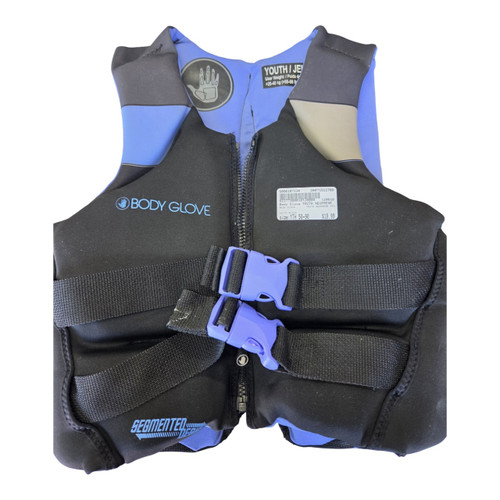 Vist Large View of Product Image Which is Used Body Glove YOUTH NEOPRENE PFD Youth PFD Black Youth 50-90