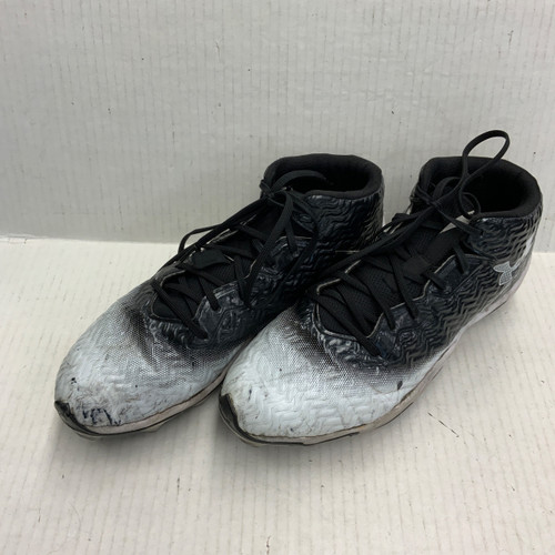 Vist Large View of Product Image Which is Used Under Armour Adult FB Cleats Black Senior 13