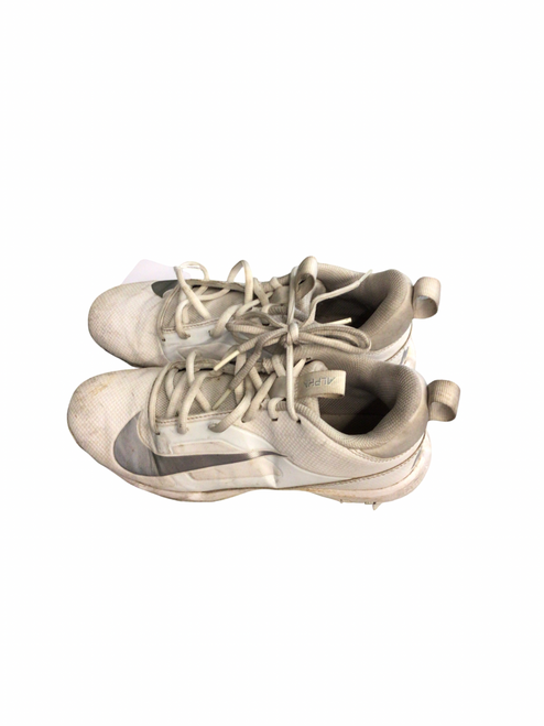 Vist Large View of Product Image Which is Used Nike Adult FB Cleats White Senior 5.5