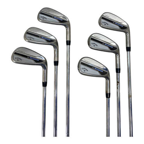 Vist Large View of Product Image Which is Used Callaway AI SMOKE PARADYM Mens Iron Set RH 6I-GW/AW
