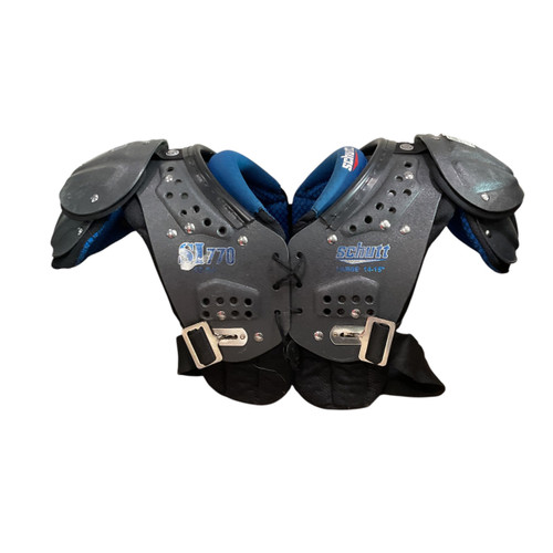 Vist Large View of Product Image Which is Used Schutt 14-15 FB Shoulder Pads Grey LG