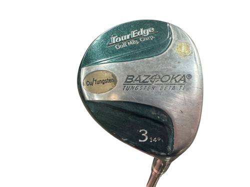 Vist Large View of Product Image Which is Used Tour Edge BAZOOKA Mens Fairway Wood RH 3 Wood