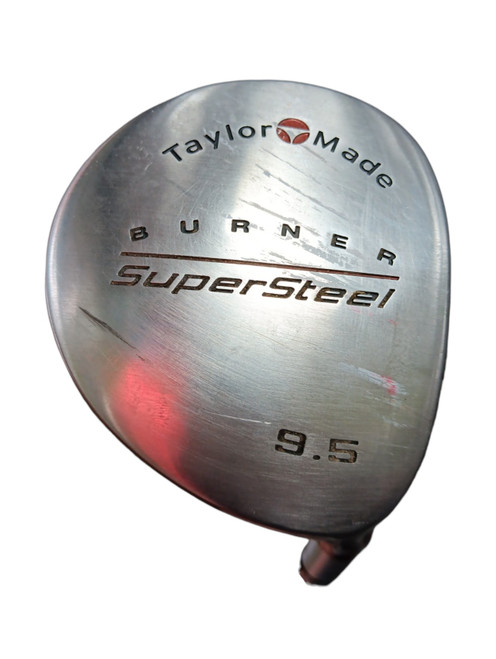 Vist Large View of Product Image Which is Used Taylormade BURNER SUPER STEEL Mens Driver RH 9.5 Degree