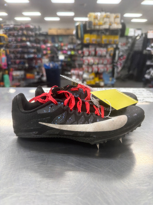 Vist Large View of Product Image Which is Used Nike ZOOM RIVAL S Track & Field Cleats Jr Black Junior 04.5