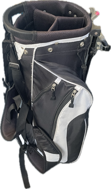 Vist Large View of Product Image Which is Used TOUR MAX Mens Stand Bag Black