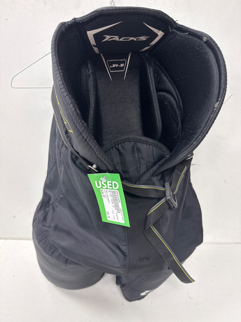 Vist Large View of Product Image Which is Used CCM TACKS Junior Pant Black SM