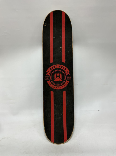 Vist Large View of Product Image Which is Used Madd Gear SKATE BOARD Complete Skateboard Black 8"