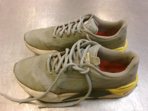 Vist Large View of Product Image Which is Used Puma Mens Golf Shoes Grey Senior 10.5
