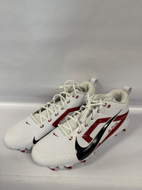 Vist Large View of Product Image Which is Used Nike Adult FB Cleats White Senior 12