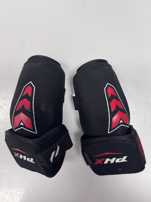 Vist Large View of Product Image Which is Used Phx PHX Youth Elbow Pads LG