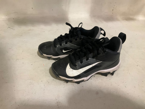 Vist Large View of Product Image Which is Used Nike NIKE ALPHA BB/SB Cleats Black Youth 12.0