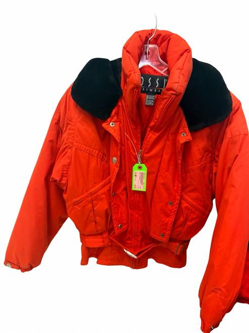 Vist Large View of Product Image Which is Used OSSI SKIWEAR Womens Snow Jacket Red SM