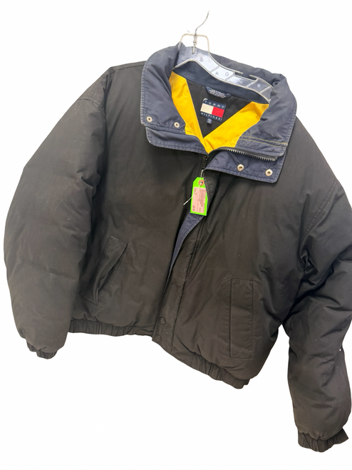 Vist Large View of Product Image Which is Used TOMMY HILFIGER Mens Snow Jacket Black 2XL