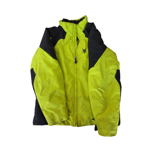 Vist Large View of Product Image Which is Used Spyder KIDS WINTER JACKET SIZE 14 Outerwear Heavy Jacket Y Yellow XL