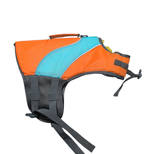 Vist Large View of Product Image Which is Used Dog PFD Royal Blue S/M