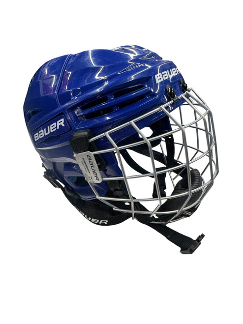 Vist Large View of Product Image Which is Used Bauer PRODIGY Helmet Cage Combo Royal Blue XS