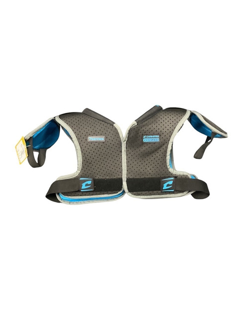 Vist Large View of Product Image Which is Used Champro 7 SERIES Football Shoulder Pads Black Senior