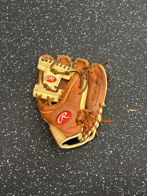 Vist Large View of Product Image Which is Used Rawlings GG ELITE BB/SB Glove RH Throw Brown 11 1/2"