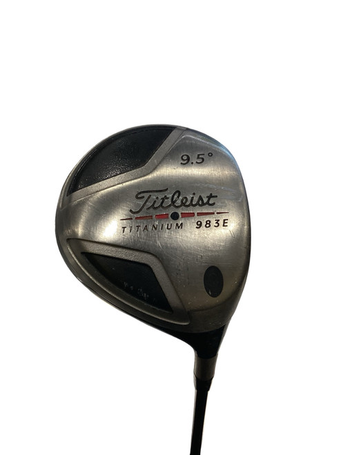 Vist Large View of Product Image Which is Used Titleist 983E Mens Driver RH Grey 9.5 Degree