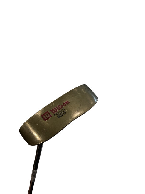 Vist Large View of Product Image Which is Used Wilson PRO FEEL D7412 Mens Putter RH Gold Standard