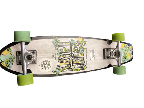 Vist Large View of Product Image Which is Used Kryptonics THE ORIGINAL Complete Skateboard Brown 7 1/2"