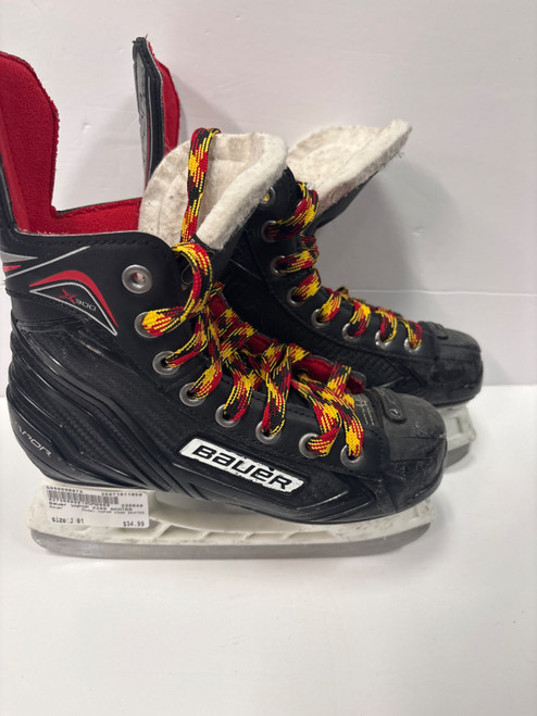 Vist Large View of Product Image Which is Used Bauer VAPOR X300 SKATES Junior Hockey Skate Junior 01