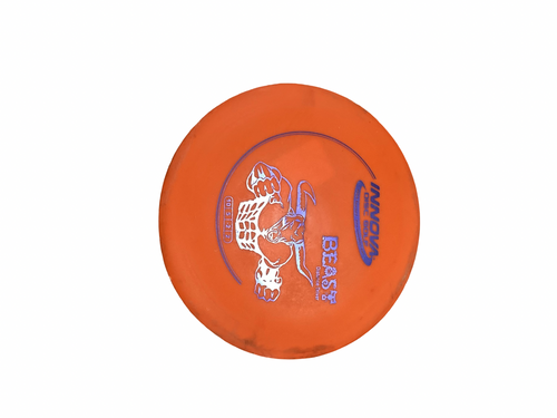 Vist Large View of Product Image Which is Used Innova BEAST Disc Golf Driver Orange