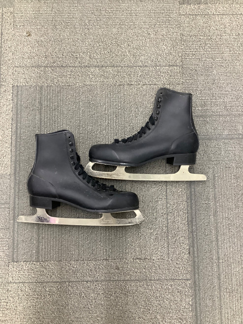 Vist Large View of Product Image Which is Used BLACK FIGURE Mens Figure Skate Black Senior 11