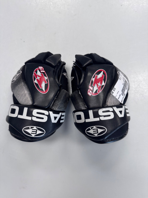 Vist Large View of Product Image Which is Used Easton Y19 Youth Gloves Black 8"