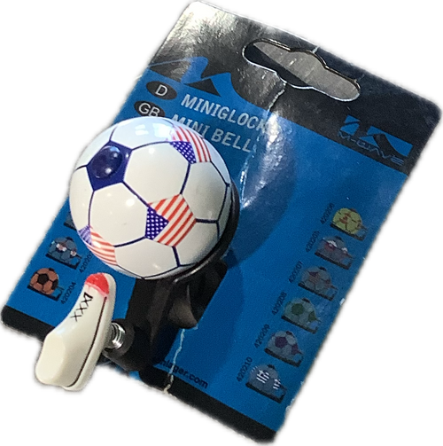 Vist Large View of Product Image Which is New MWAVE USA SOCCER BELL
