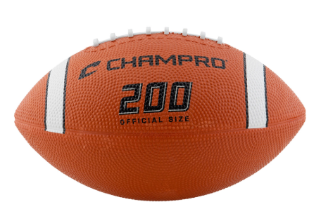 Vist Large View of Product Image Which is New CHAMPRO "200" RUBBER FOOTBALL JR
