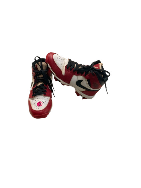 Vist Large View of Product Image Which is Used Nike JORDAN BASEBALL CLEATS BB/SB Cleats Red Junior 03