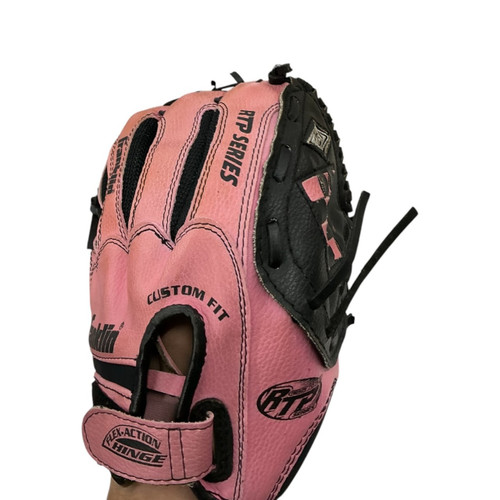 Vist Large View of Product Image Which is Used Franklin RTP SERIES 462553 RH Throw Fastpitch Gloves Pink 10 1/2"