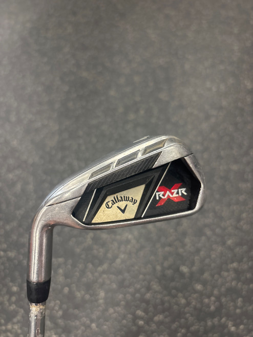 Vist Large View of Product Image Which is Used Callaway RAZR X Mens Individual Iron LH 4 Iron