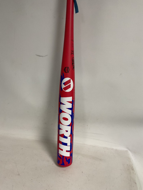 Vist Large View of Product Image Which is Used Worth AMP WWCAMP BB/SB Slowpitch Bat 34"