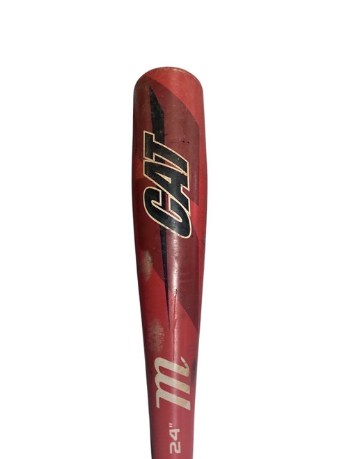 Vist Large View of Product Image Which is Used Marucci CAT BB/SB USA 2 5/8 Bat 24"