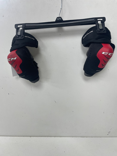 Vist Large View of Product Image Which is Used CCM QUICKLITE Youth Elbow Pads MD