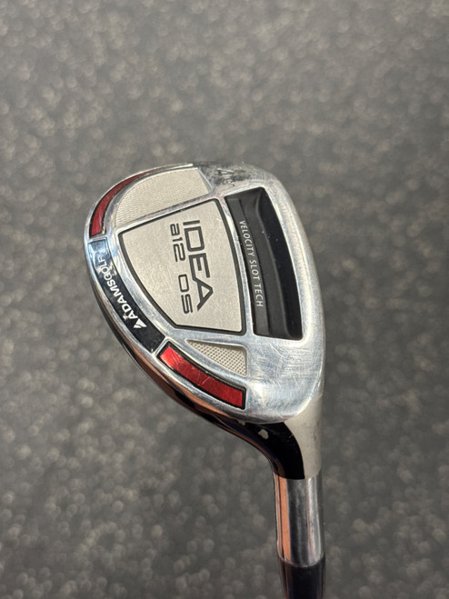 Vist Large View of Product Image Which is Used Adams Golf IDEA A12 OS Mens Hybrid Club RH 4 Hybrid